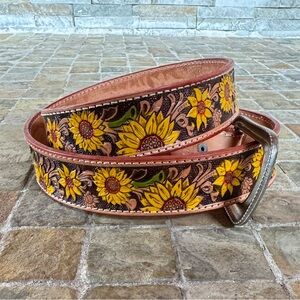 Sunflowers hand tool belt